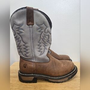 Women's Rocky Western Boots Size 8 Cowgirl Workwear Leather Style 4227